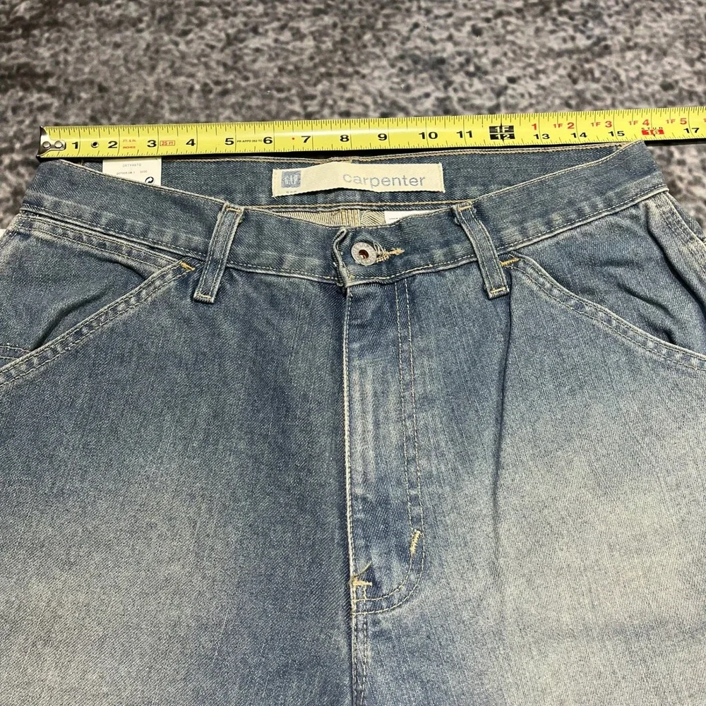 NWT‎ Gap Carpenter Jeans Mens 31x30 Blue Faded Baggy Wide Leg Vintage Y2K